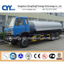 Chemical LNG Liquide oxygène Nitrogène Dioxyde de carbone Combustible Argon Tank Car Semi Semi-remorque